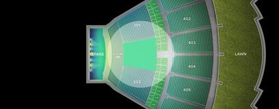 Seat view from Lower