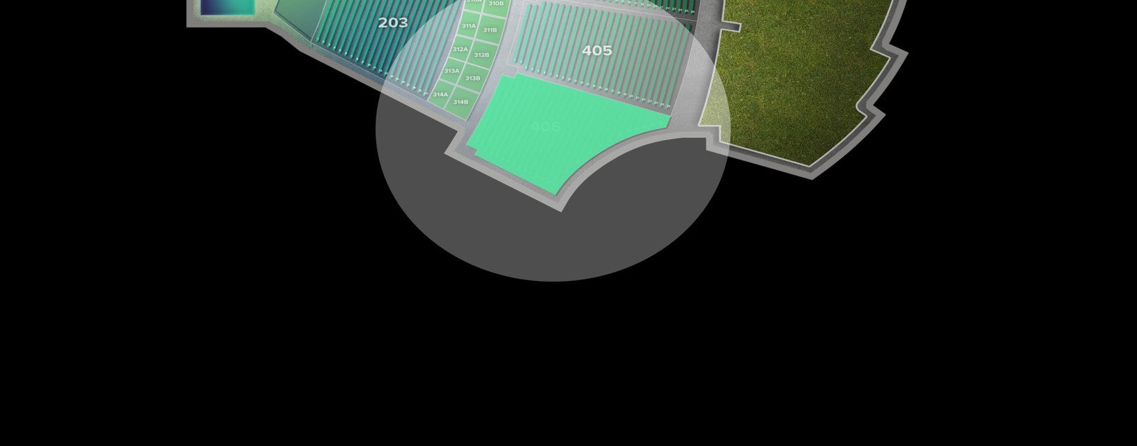Seat view from Upper
