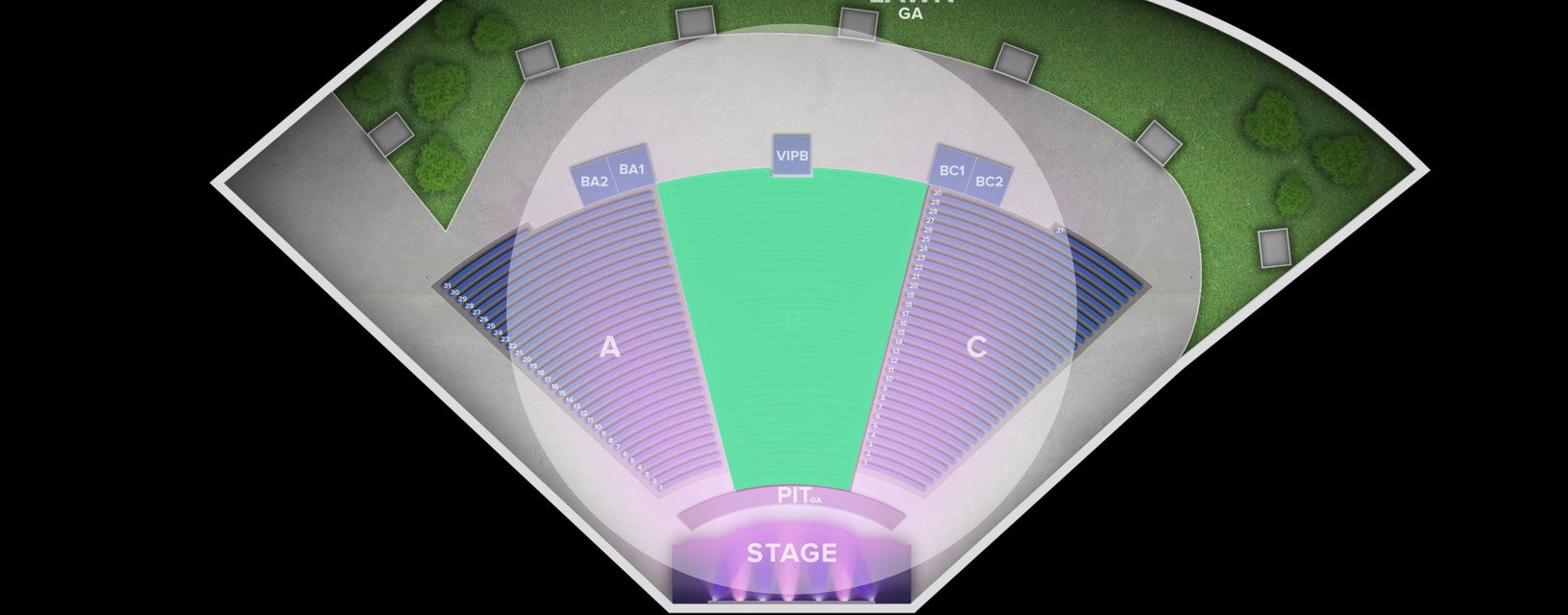 Seat view from Lower