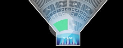 Seat view from Lower