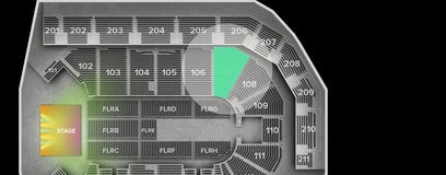 Seat view from Lower