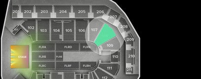 Seat view from Lower