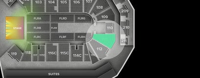 Seat view from Lower