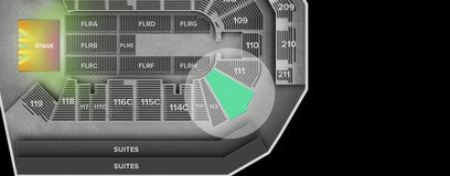 Seat view from Lower