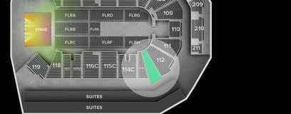 Seat view from Lower