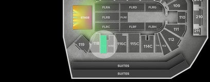 Seat view from Lower