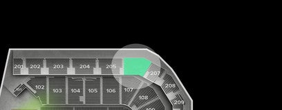 Seat view from Upper