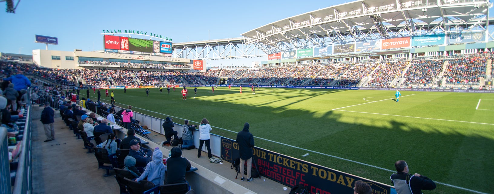 Seat view from West Sideline