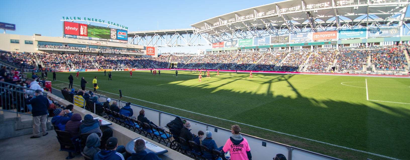 Seat view from West Sideline