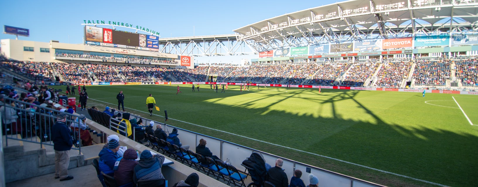 Seat view from West Sideline