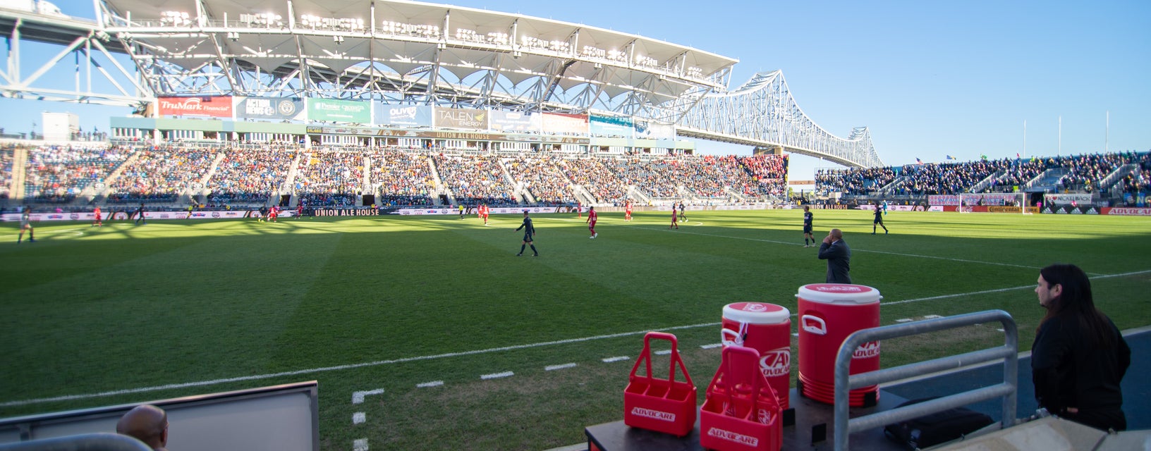 Seat view from West Sideline