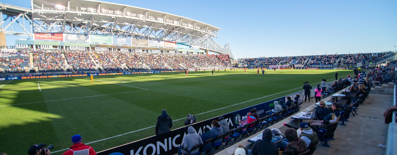 Seat view from West Sideline