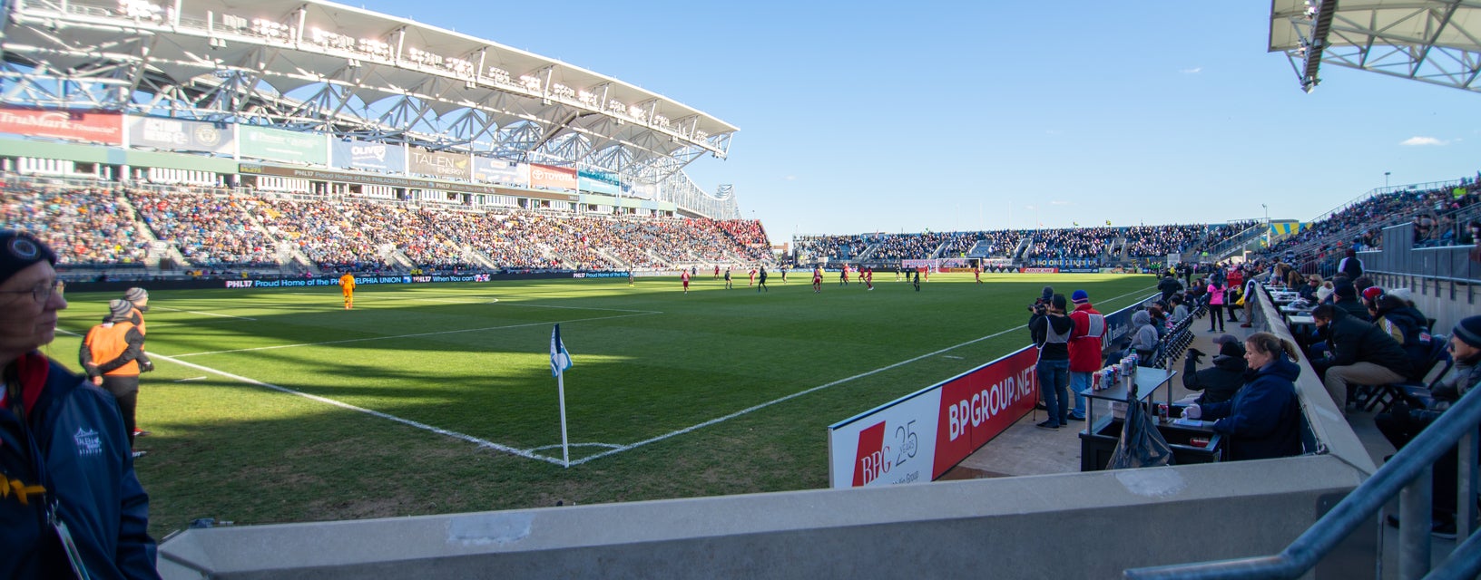 Seat view from West Sideline