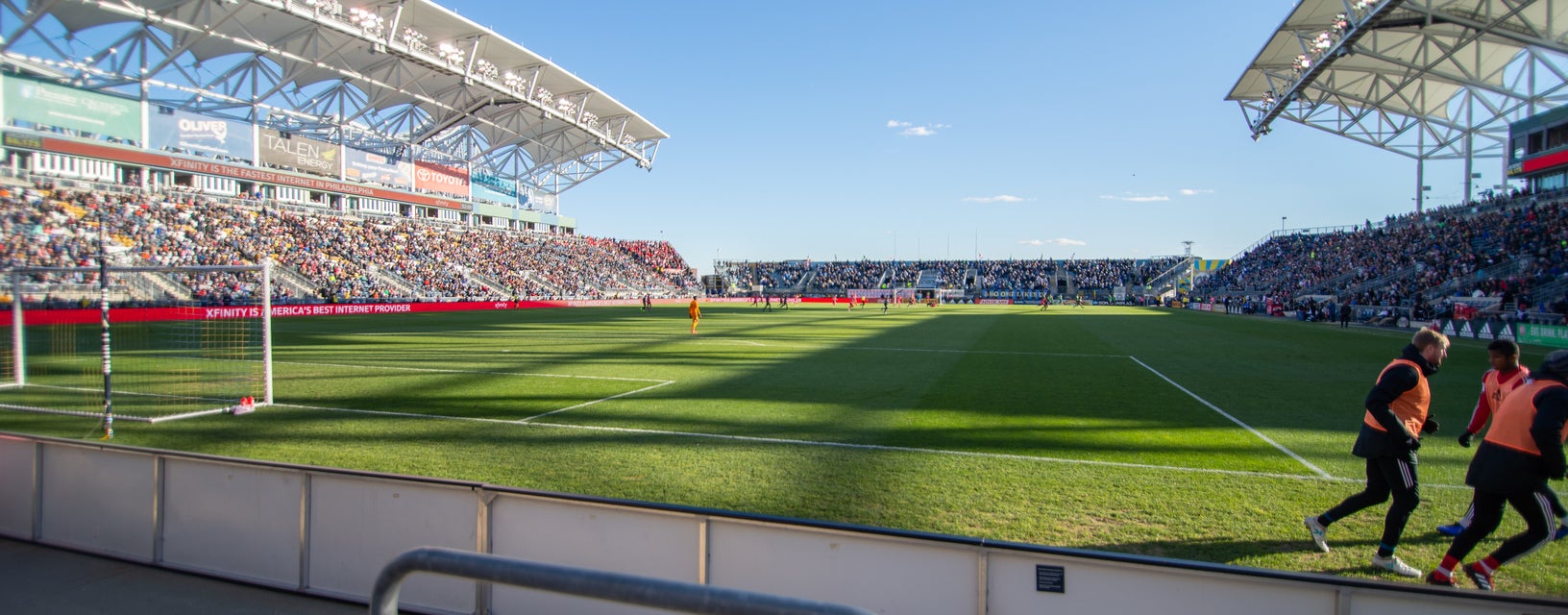 Seat view from West Sideline