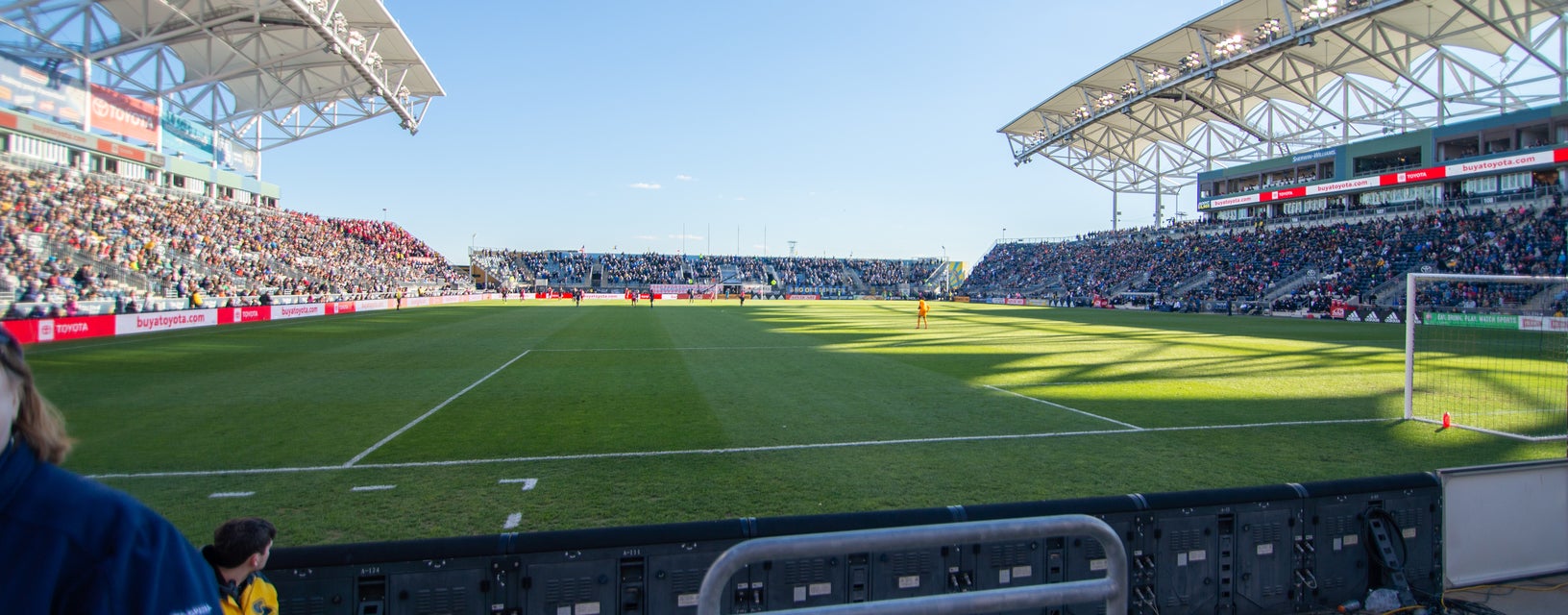Seat view from West Sideline