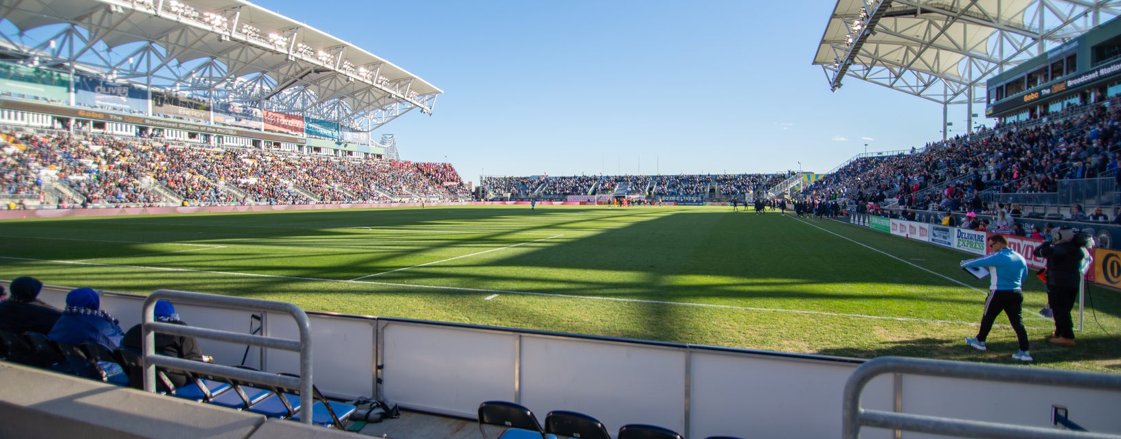 Seat view from West Sideline