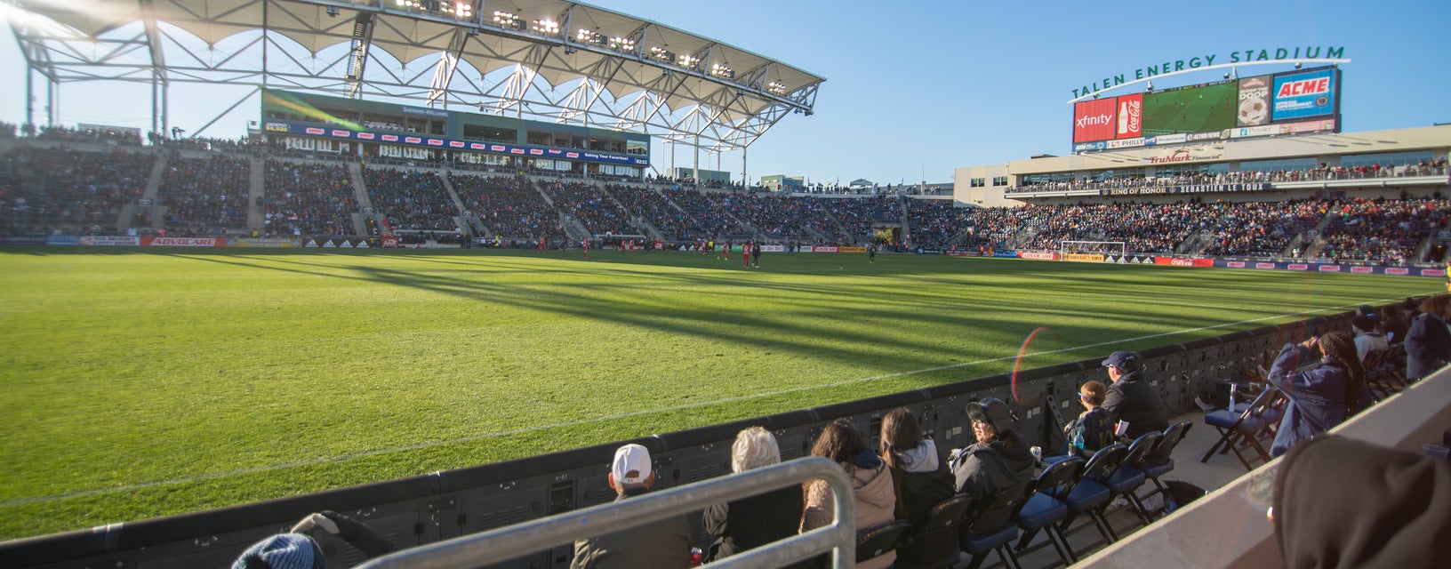 Seat view from East Sideline
