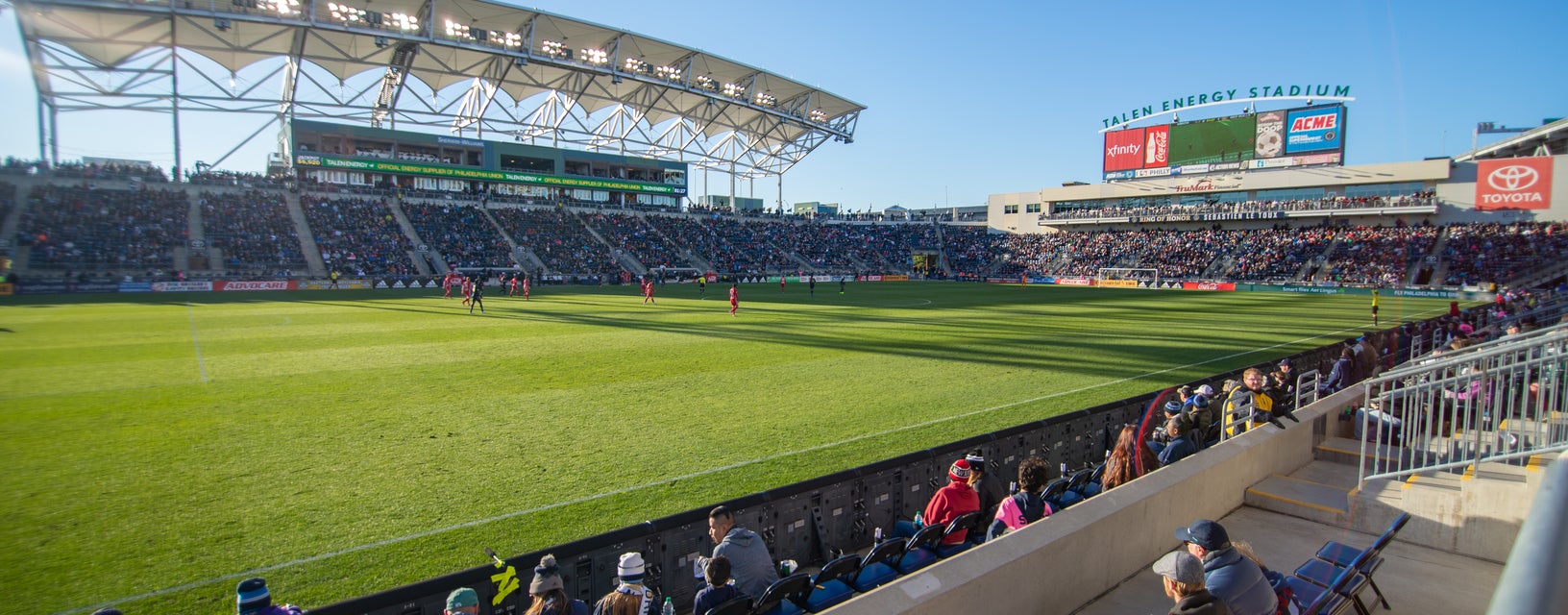 Seat view from East Sideline