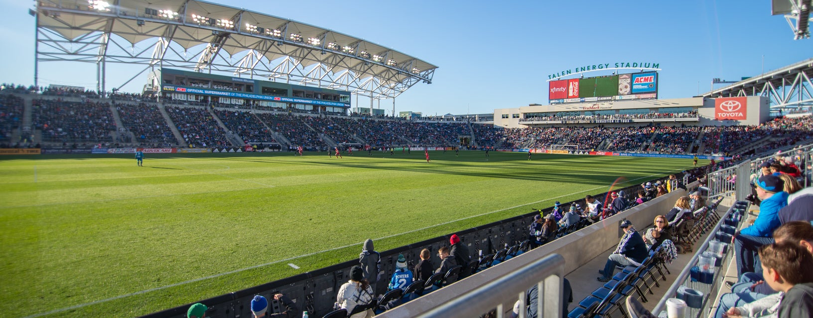 Seat view from East Sideline