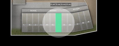 Seat view from Lower