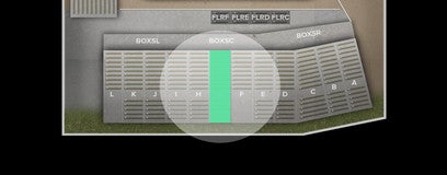 Seat view from Upper