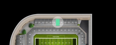 Seat view from Section