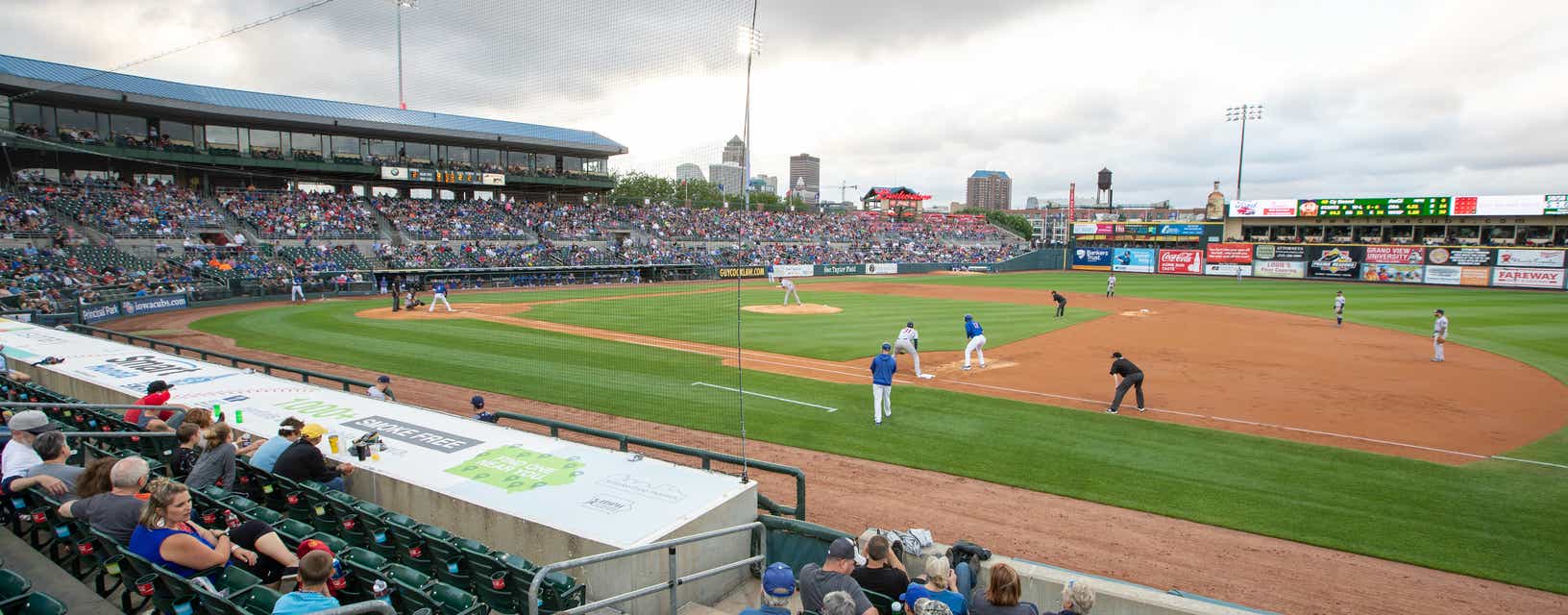 Seat view from Club Box