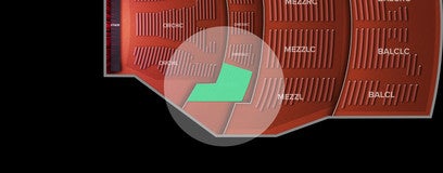 Seat view from Dress Circle Left