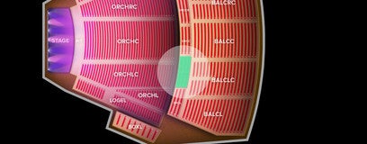 Seat view from Dress Circle