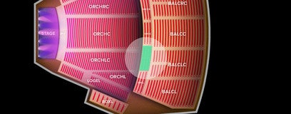 Seat view from Dress Circle