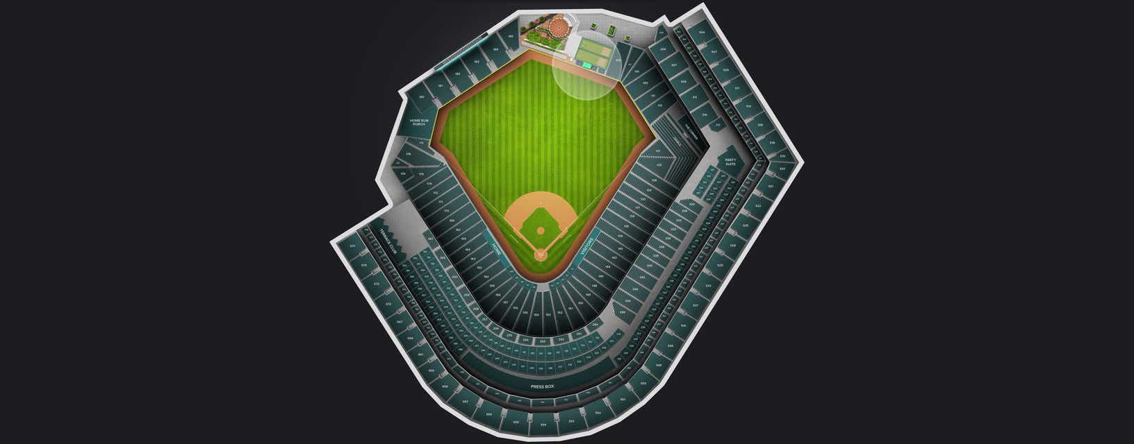 Seat view from Lower