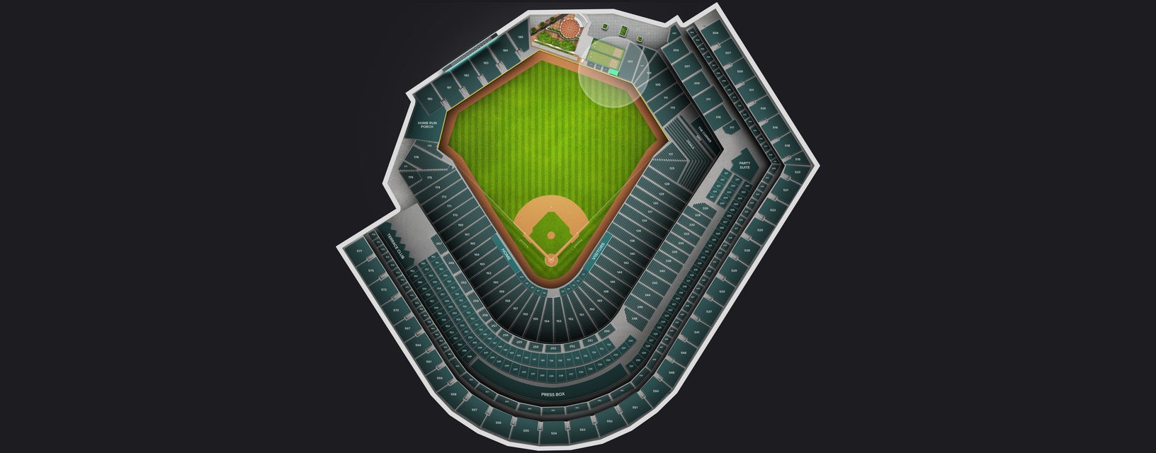 Seat view from Lower