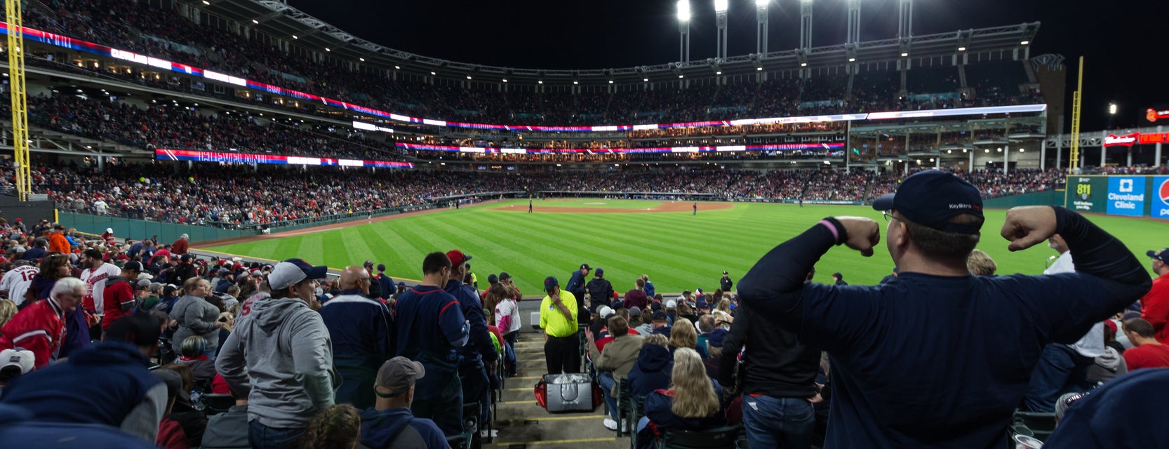 Seat view from Lower Reserved