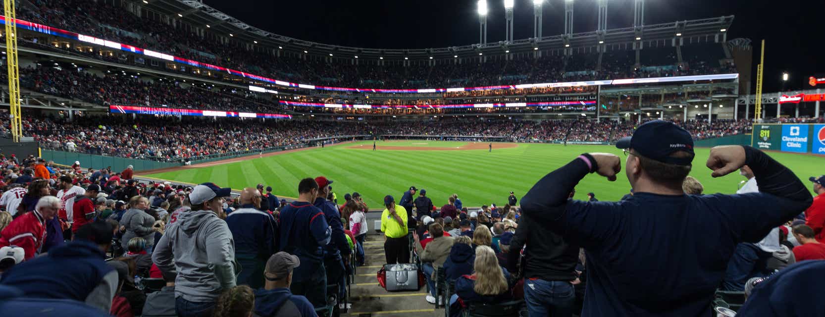 Seat view from Lower Reserved