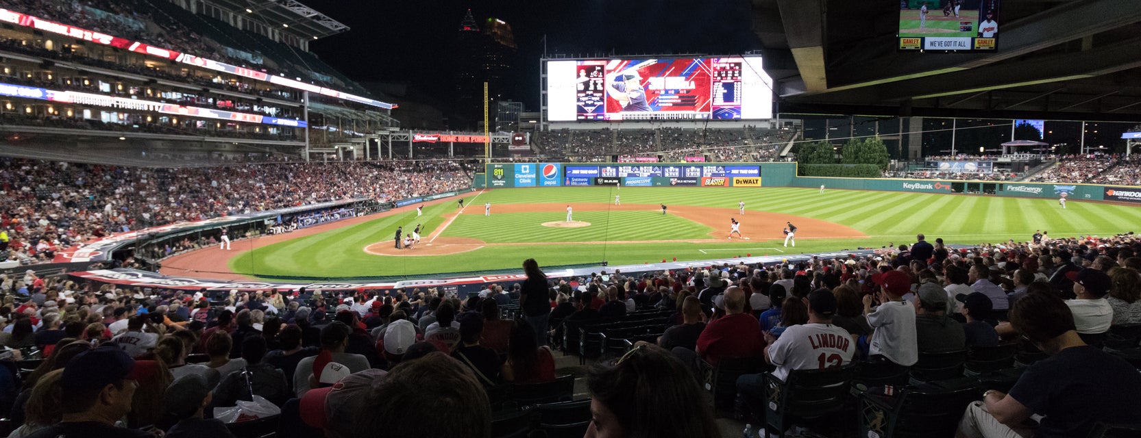 Seat view from Field Box
