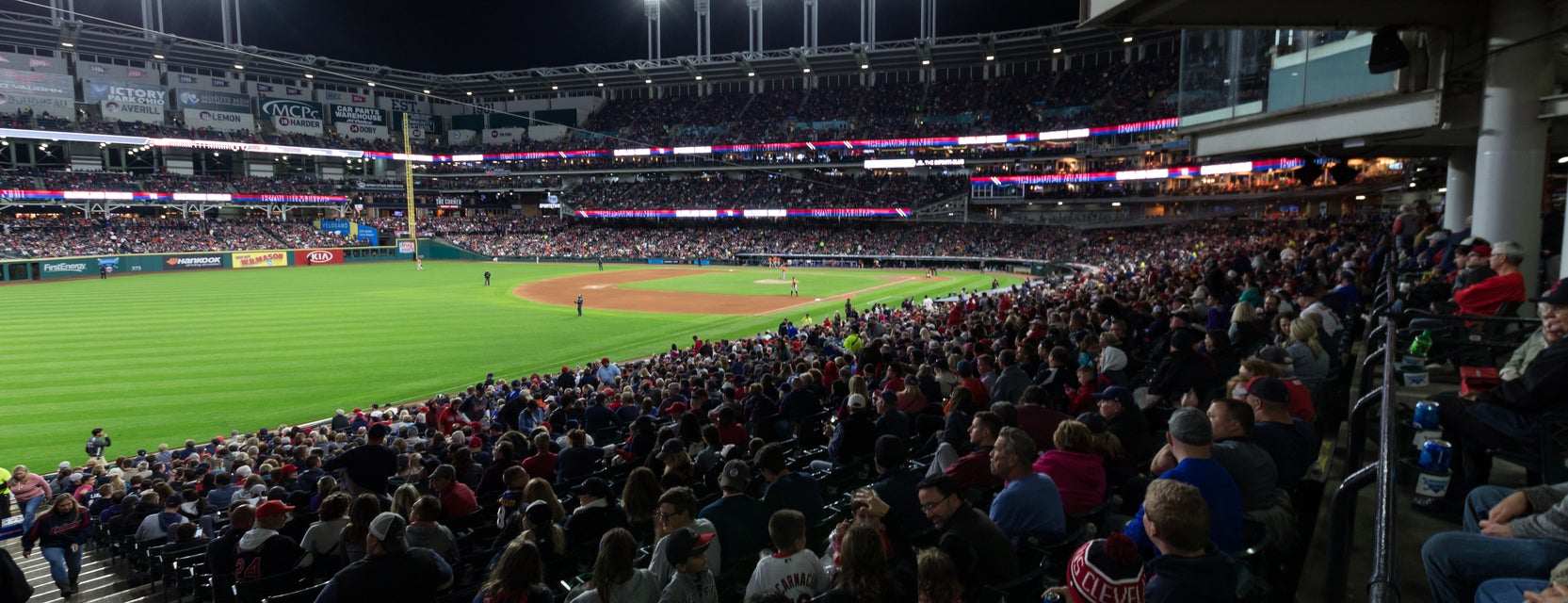 Seat view from Lower Reserved