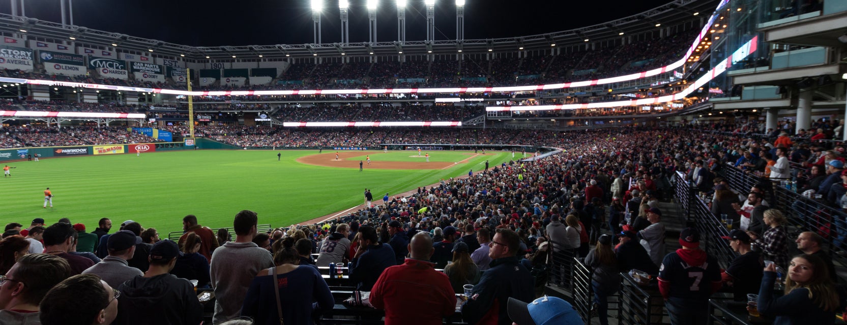 Seat view from Lower Reserved