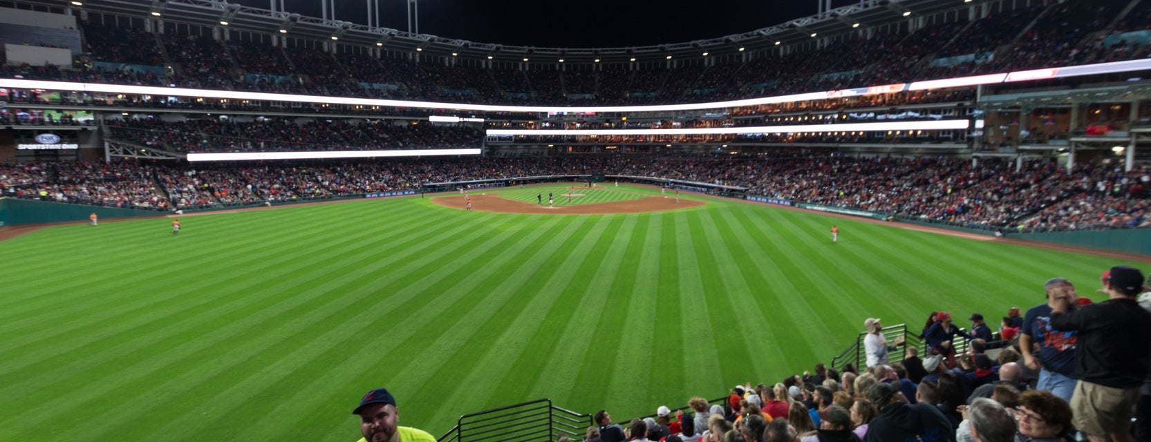 Seat view from Upper Bleachers