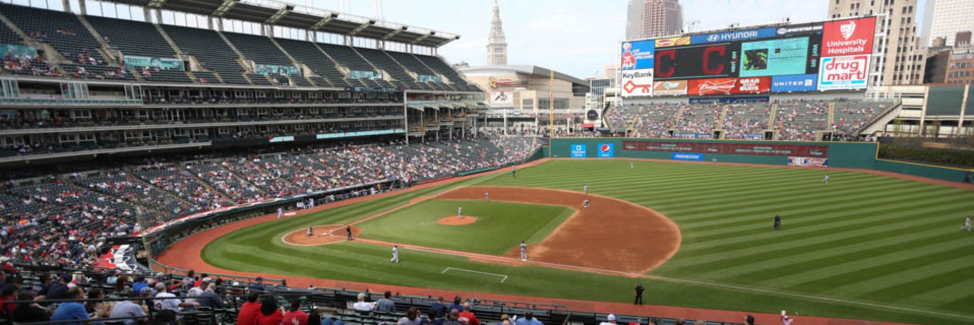 Seat view from Club Infield