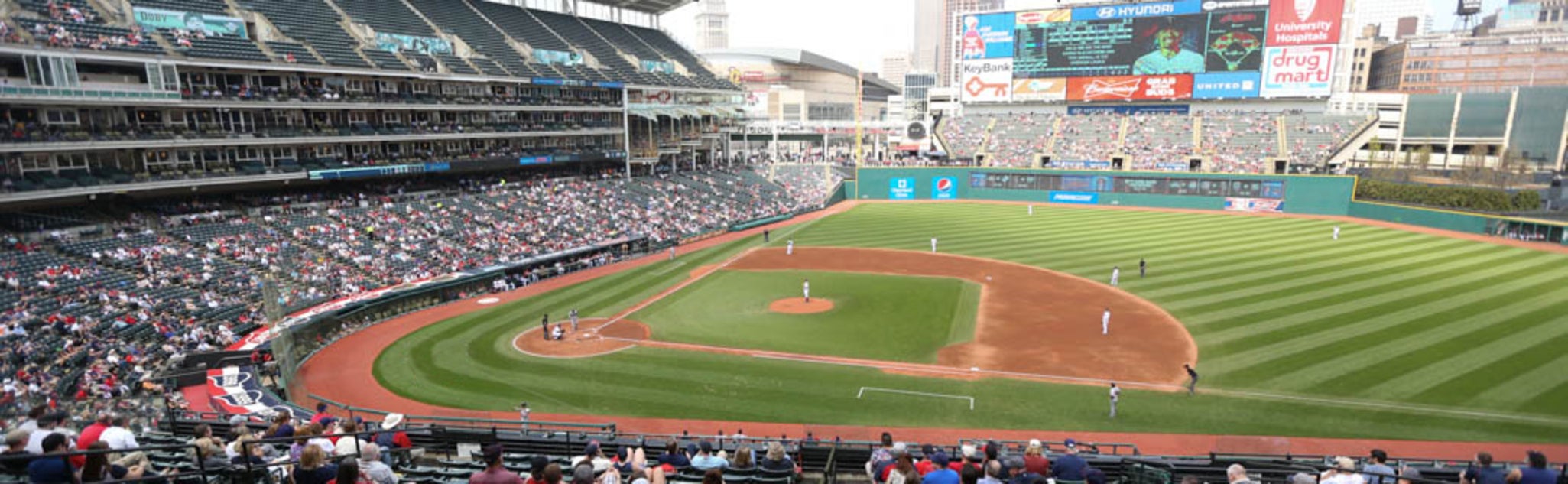 Seat view from Club Infield