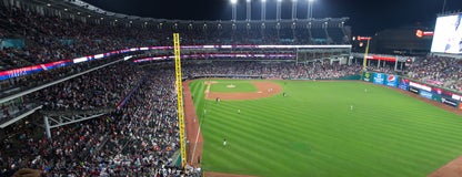 Seat view from Upper Box
