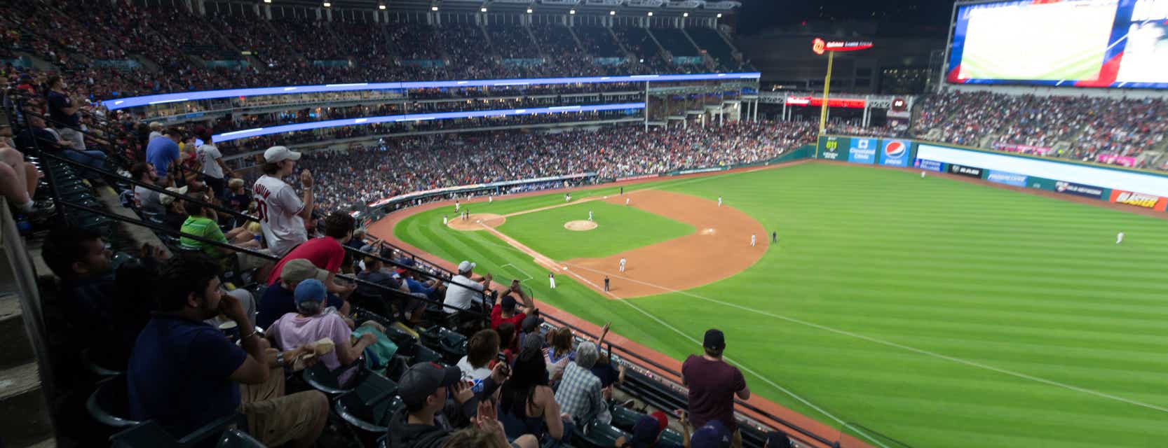 Seat view from Upper Box