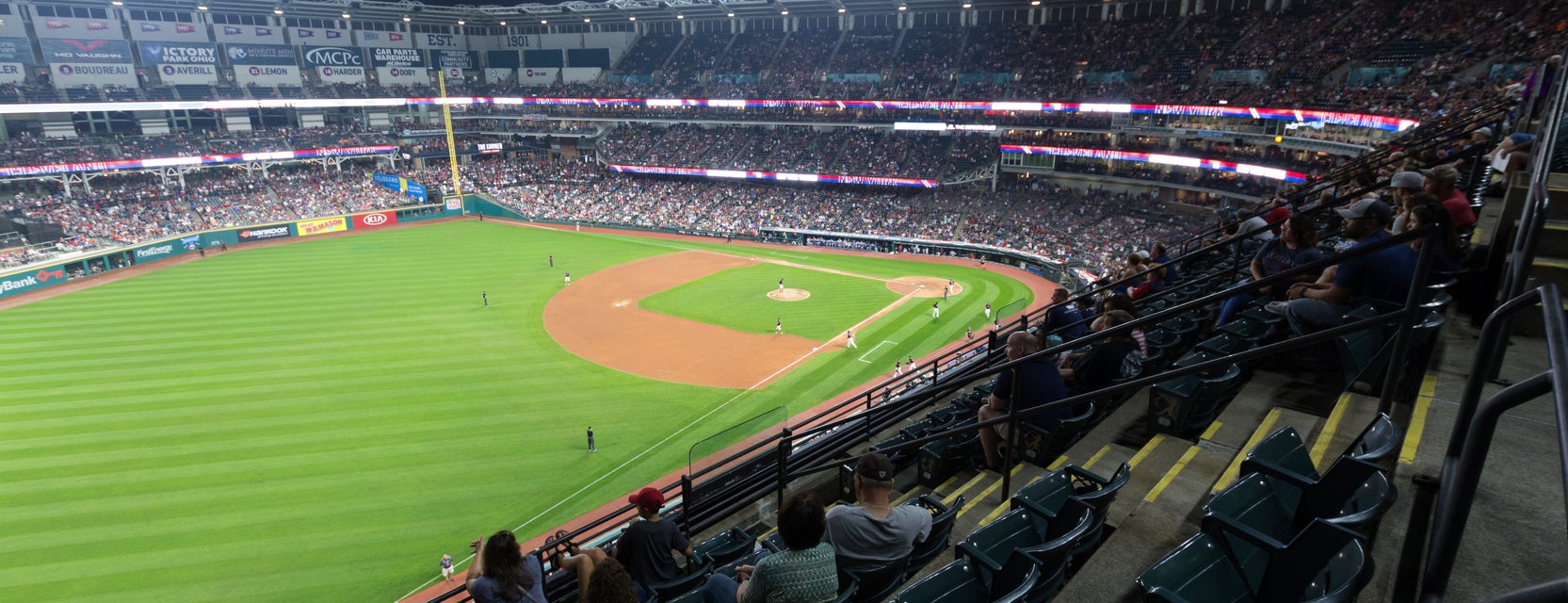 Seat view from Upper Box