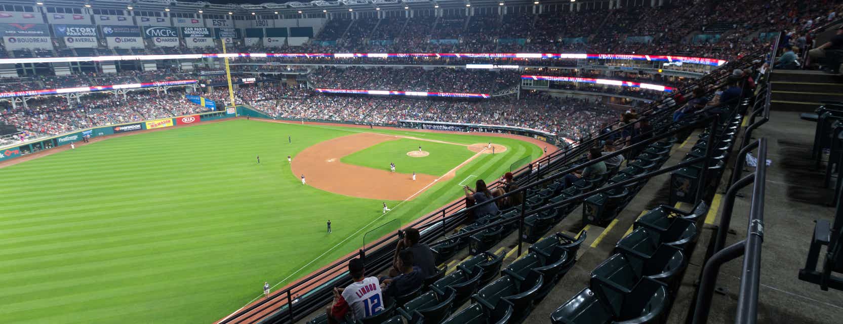 Seat view from Upper Box