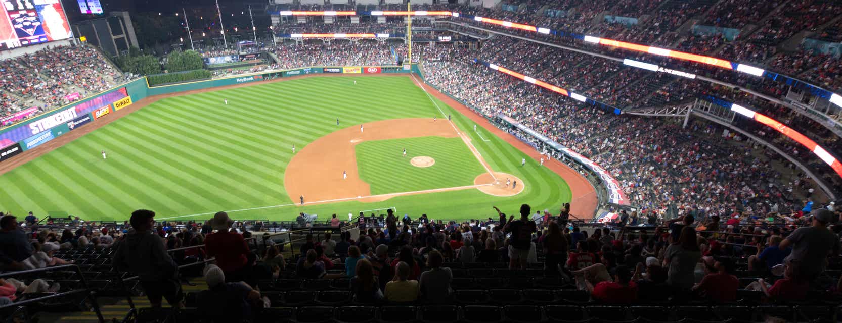 Seat view from Upper Box
