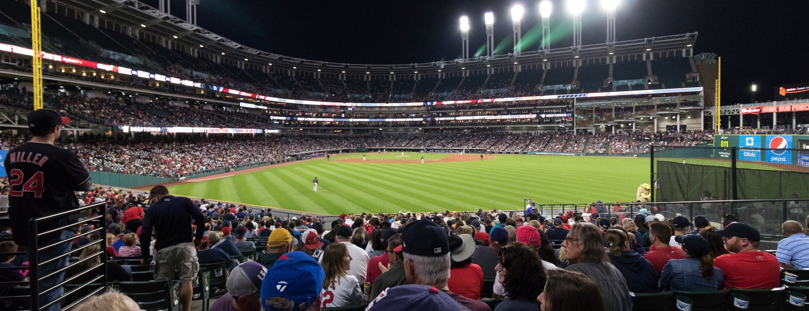 Seat view from Standing Room