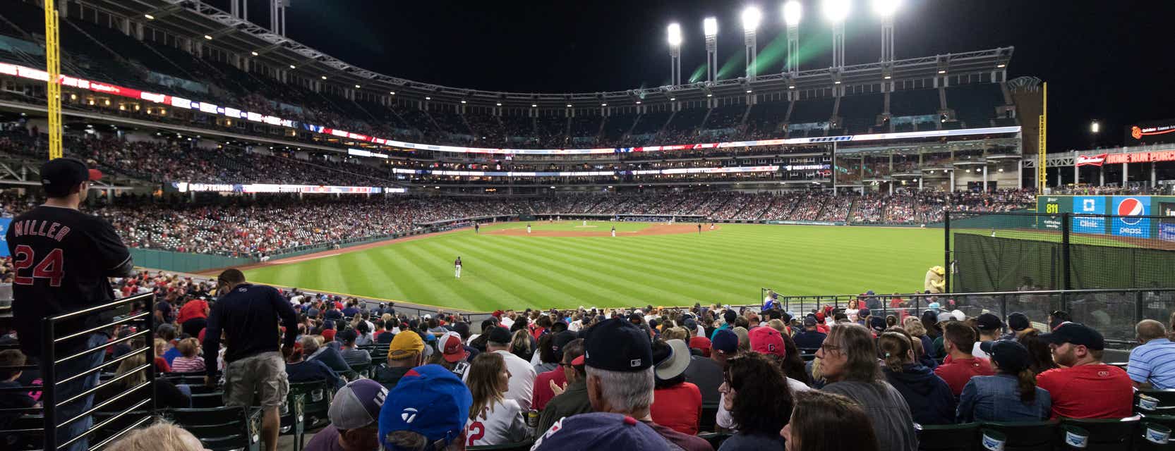 Seat view from Standing Room