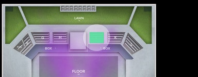 Seat view from Reserved