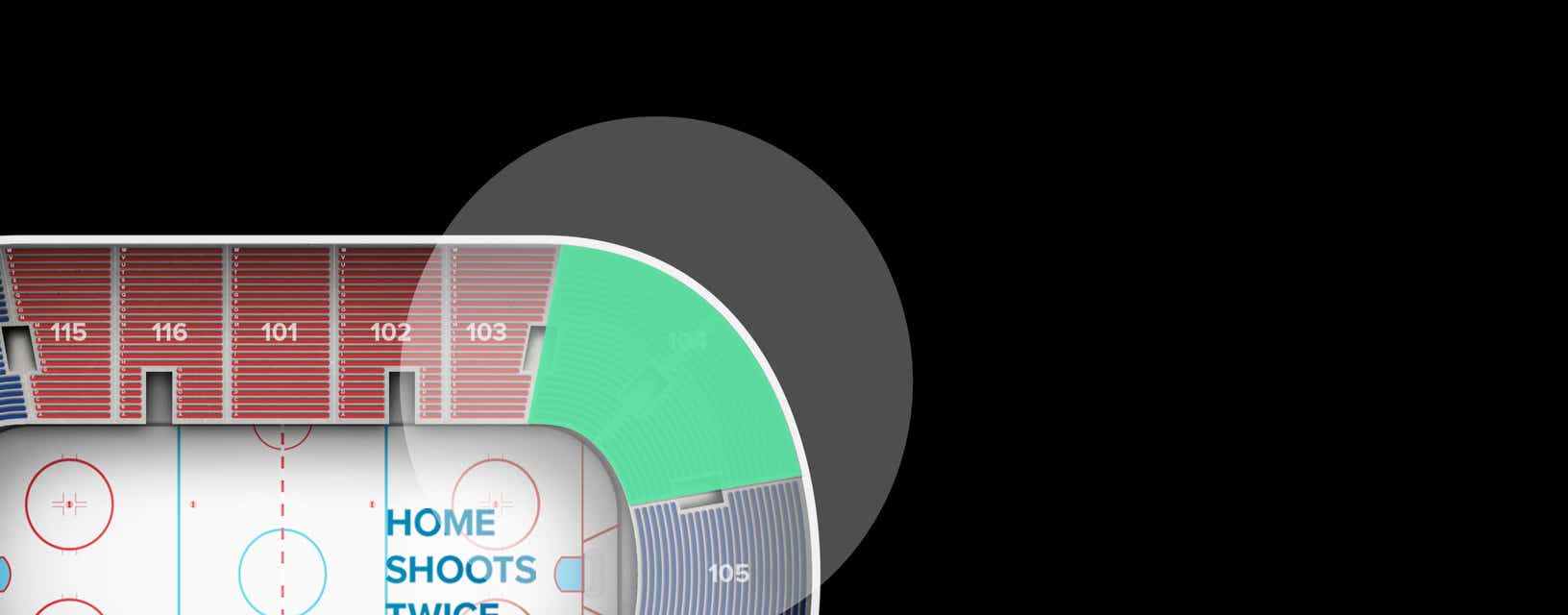 Seat view from Lower