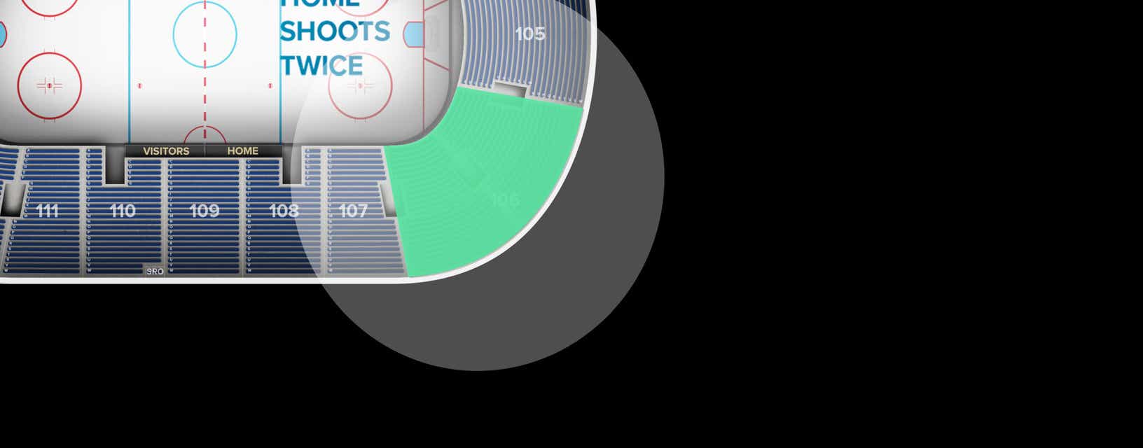 Seat view from Lower